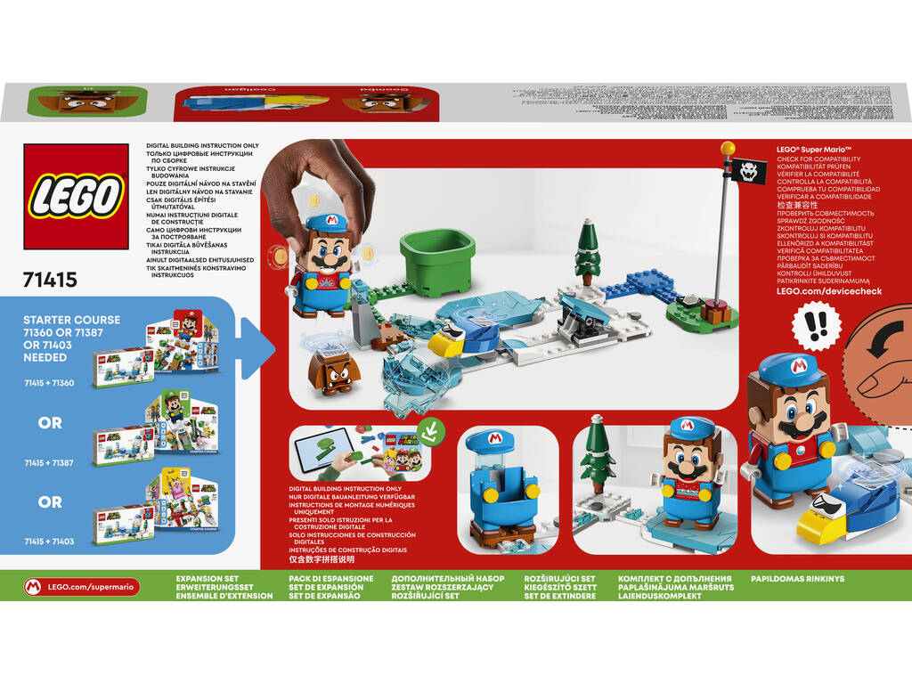 Lego Super Mario Starterpaket: Mario Ice Suit und Frozen World 71415