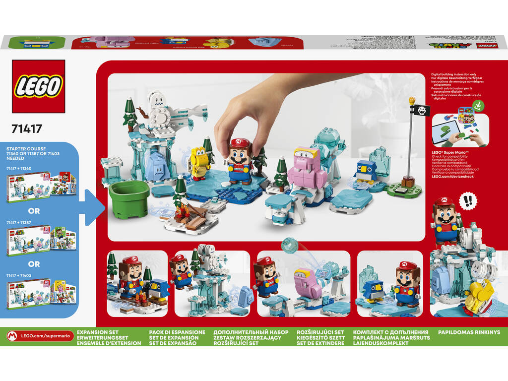 Lego Super Mario Morsik's Snow Adventure Expansion Set 71471