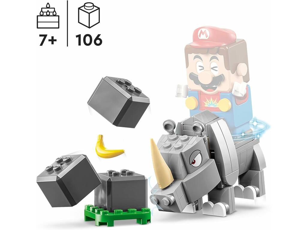 Lego Super Mario Set de Expansão: Rambi, o Rinoceronte 71420