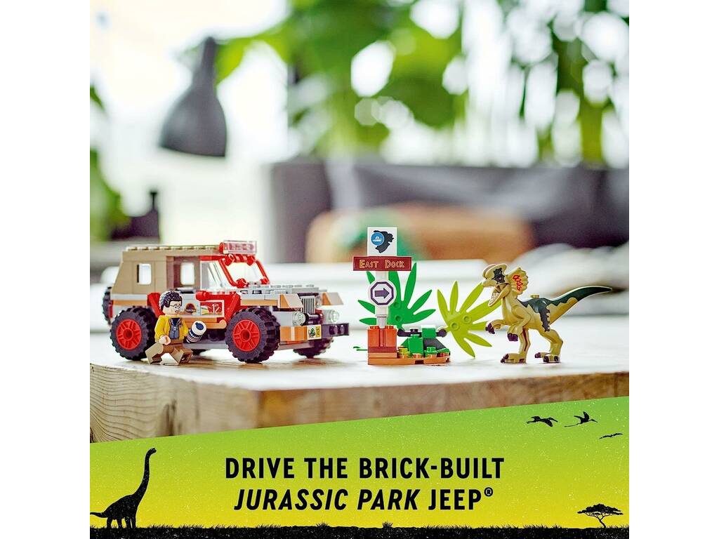 Lego Jurassic Park Emboscada al Dilofosaurio 76958
