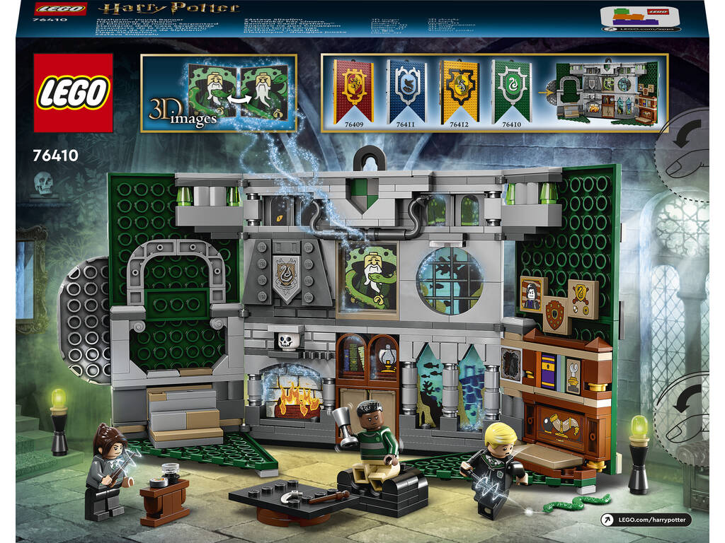 Lego Harry Potter Slytherin Hausbanner 76410