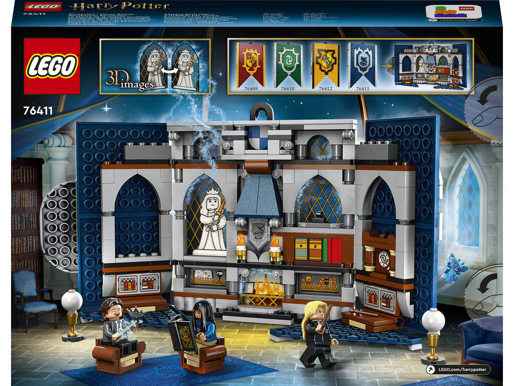 Lego Harry Potter Estandarte da Casa Ravenclaw 76411