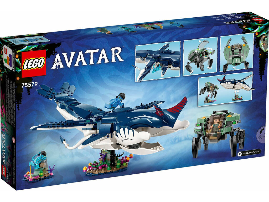 Lego Avatar Payakan El Tulkin e Crabsuit 75579