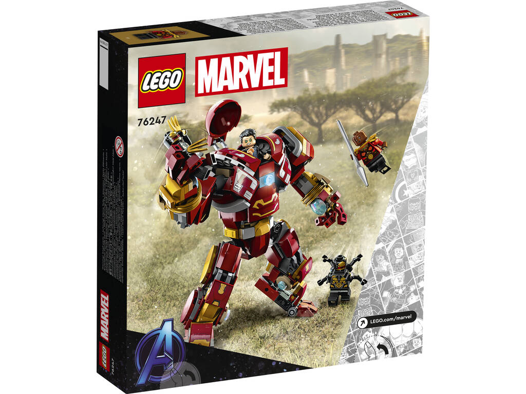 Lego Marvel Hulkbuster Battaglia di Wakanda 76247