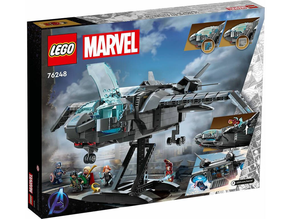 LEGO MARVEL Quinjet de los Vengadores 76248