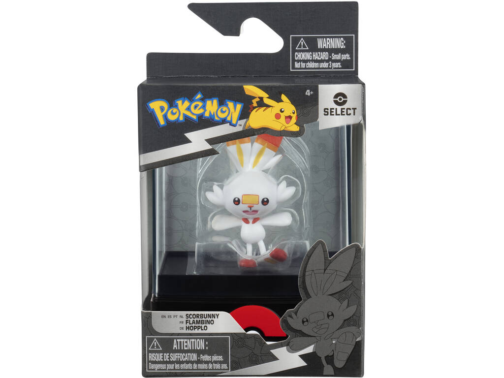 Bizak - Pokemon - Figura de Pokemon com vitrine de brinquedo