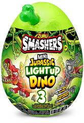 Smashers Dino Jurassic Lightup Dino Huevo Sorpresa Bizak 62367417
