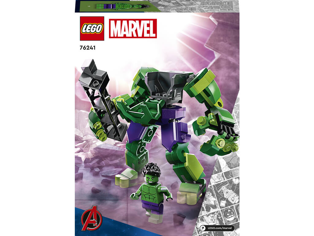 LEGO Marvel Armadura Robótica de Hulk 76241
