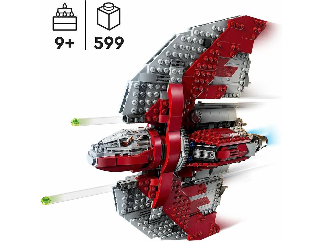 Lego Star Wars Navetta Jedi T-6 di Ahsoka Tano 75362