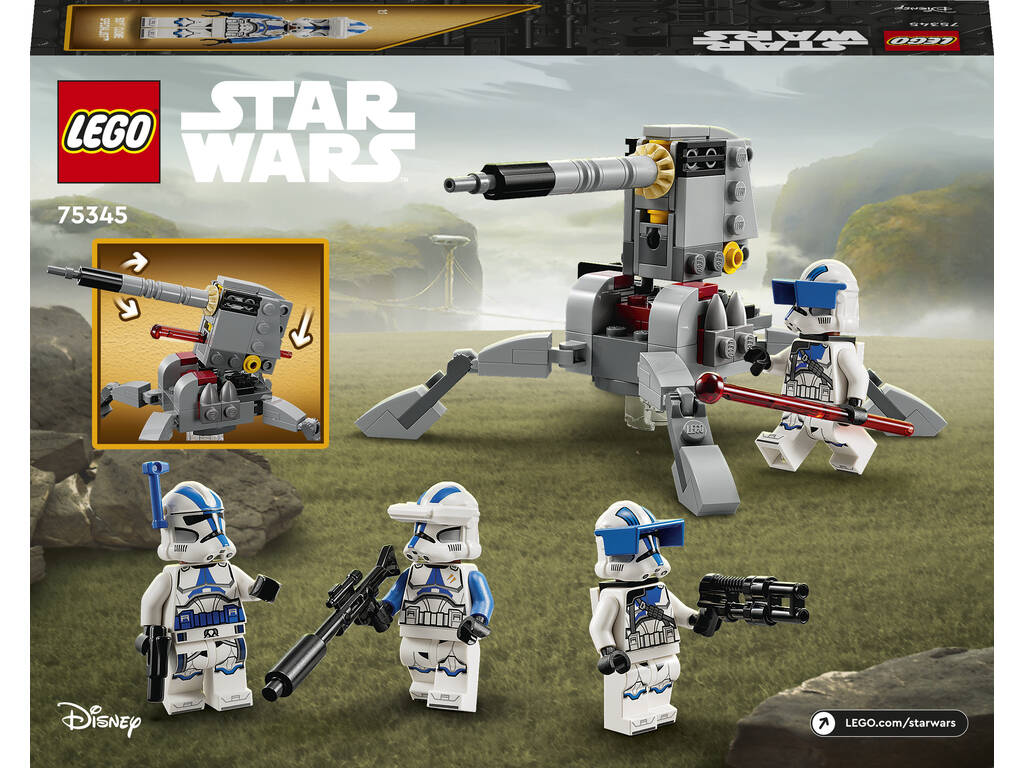 Lego Star Wars Pack de Combate Soldados Clon de la 501 75345