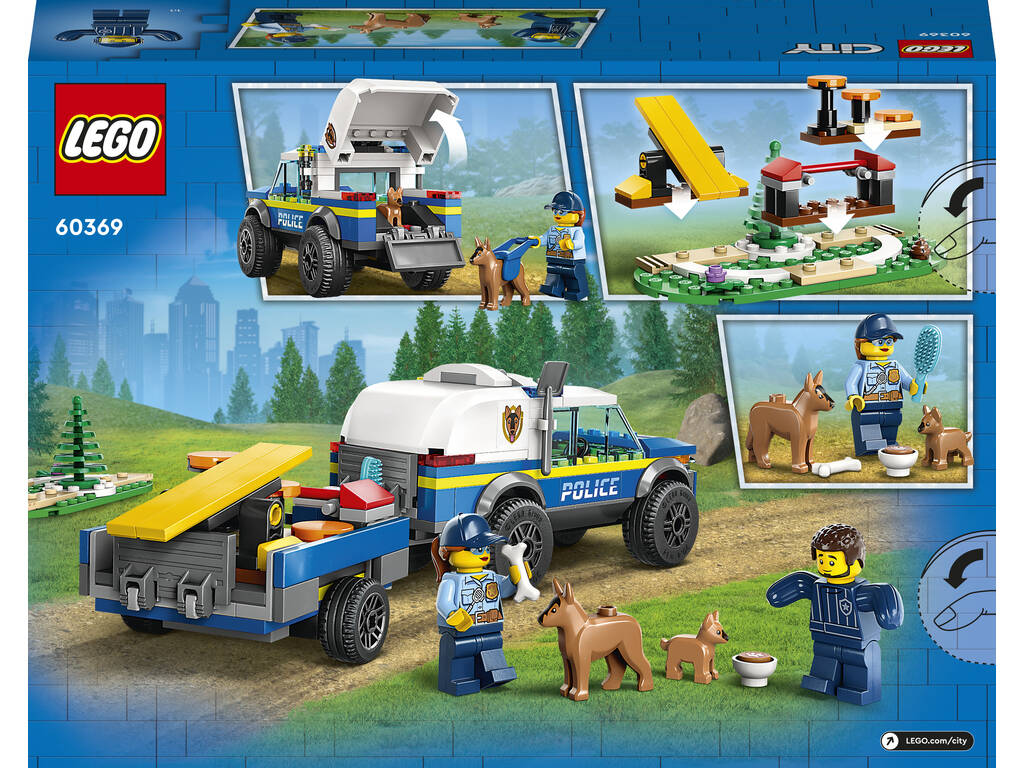 Lego City Police Addestramento mobile per i cani della polizia 60369