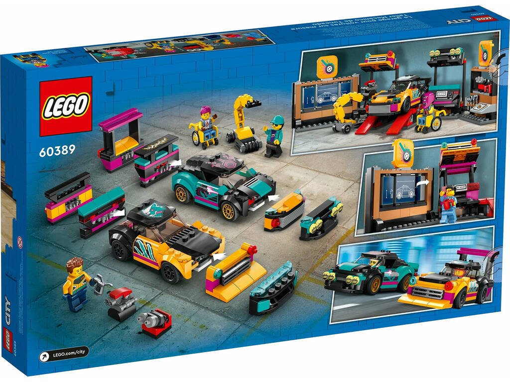 Lego City Grands Véhicules Tuning Atelier Mécanique 60389