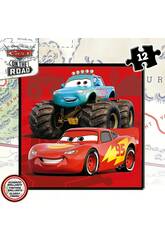 Educa - Puzzles Cars | Ensemble Of 4 Puzzles Progressing From 12 To 25 Pieces Presented In A Mallette; Pour Que Les Garçons Et Les Filles Osent Avec Different Levels Of Difficulty