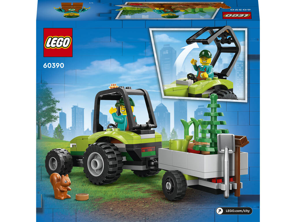 Lego City Grands Véhicules Tracteur Forestal 60390