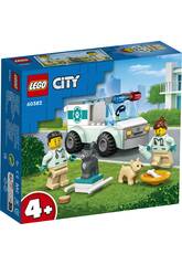 Lego City Great Vehicles Furgoneta Veterinaria de Rescate 60382