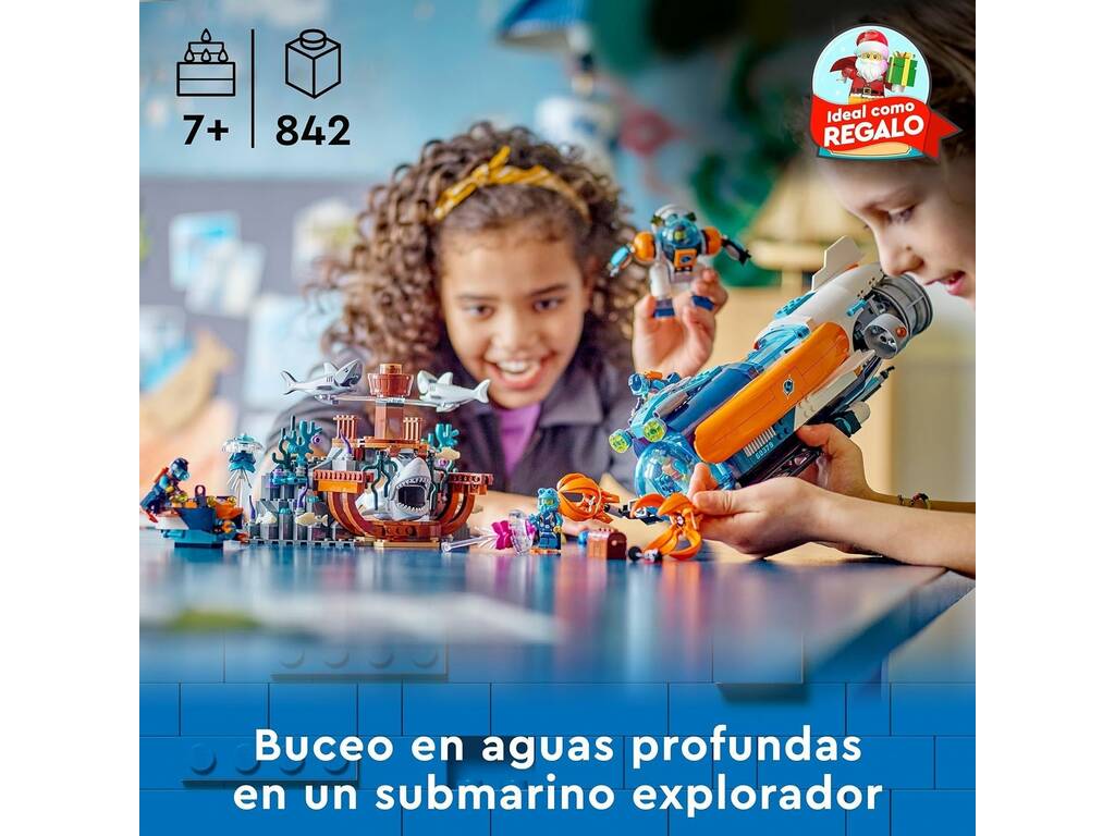 Lego City Submarino de Exploração de Profundidade 60379