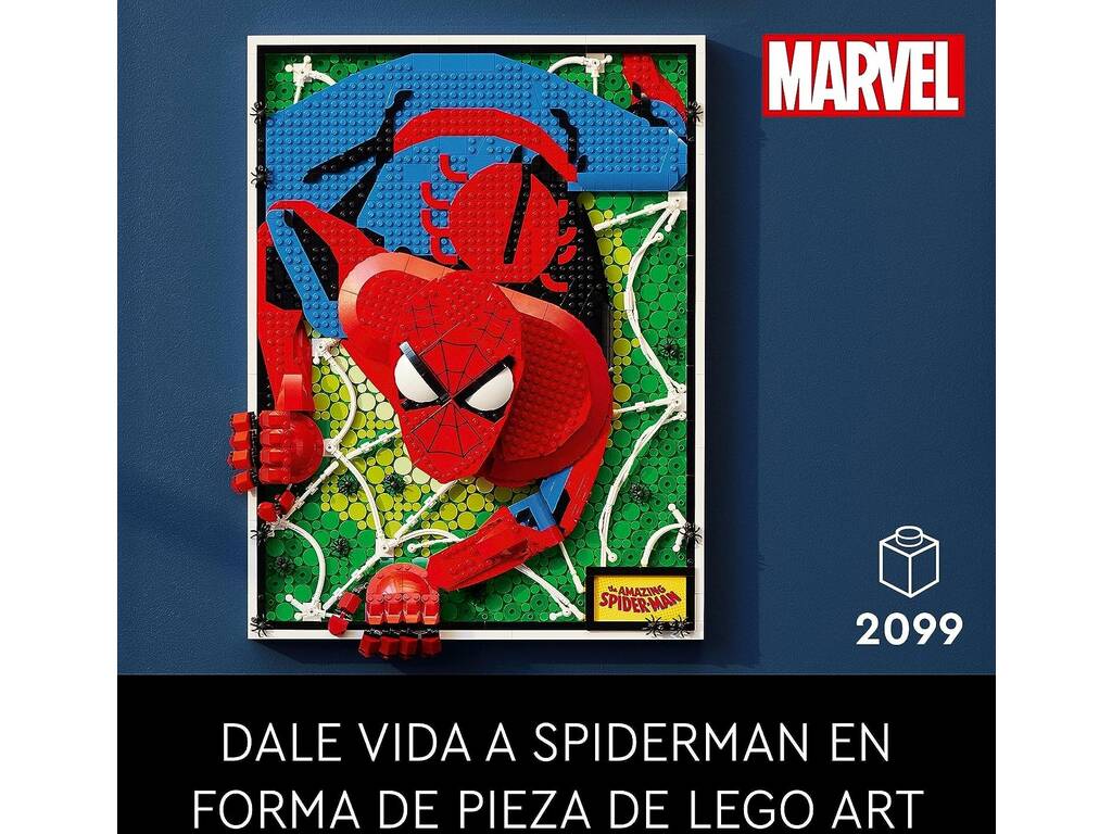 Lego Art El Increible Spiderman 31209