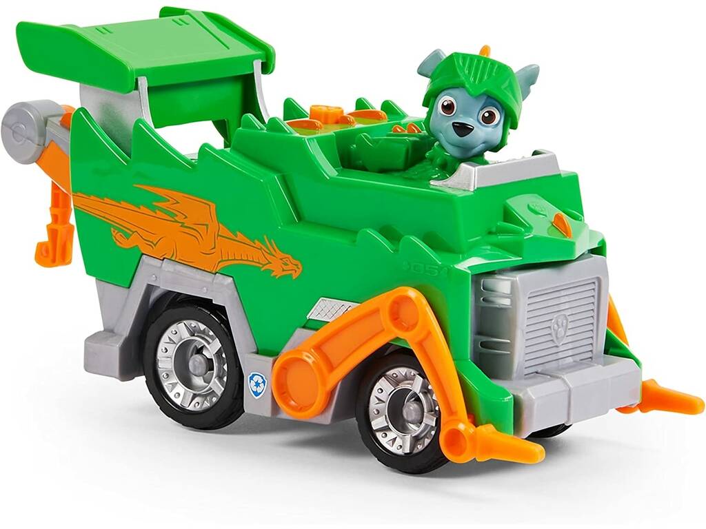 Paw Patrol Rescue Knights Rocky Vehicle Deluxe Spin Master 6063588