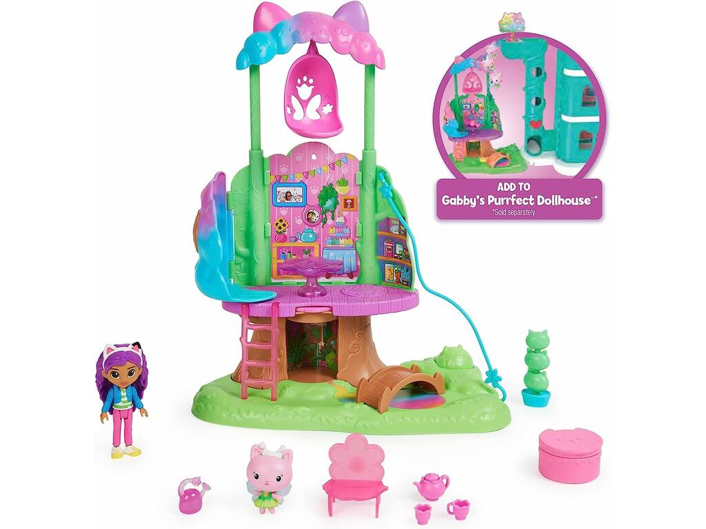 Gabby's House of Dolls Spielset Tree House of Hadigata Spin Master 6061583