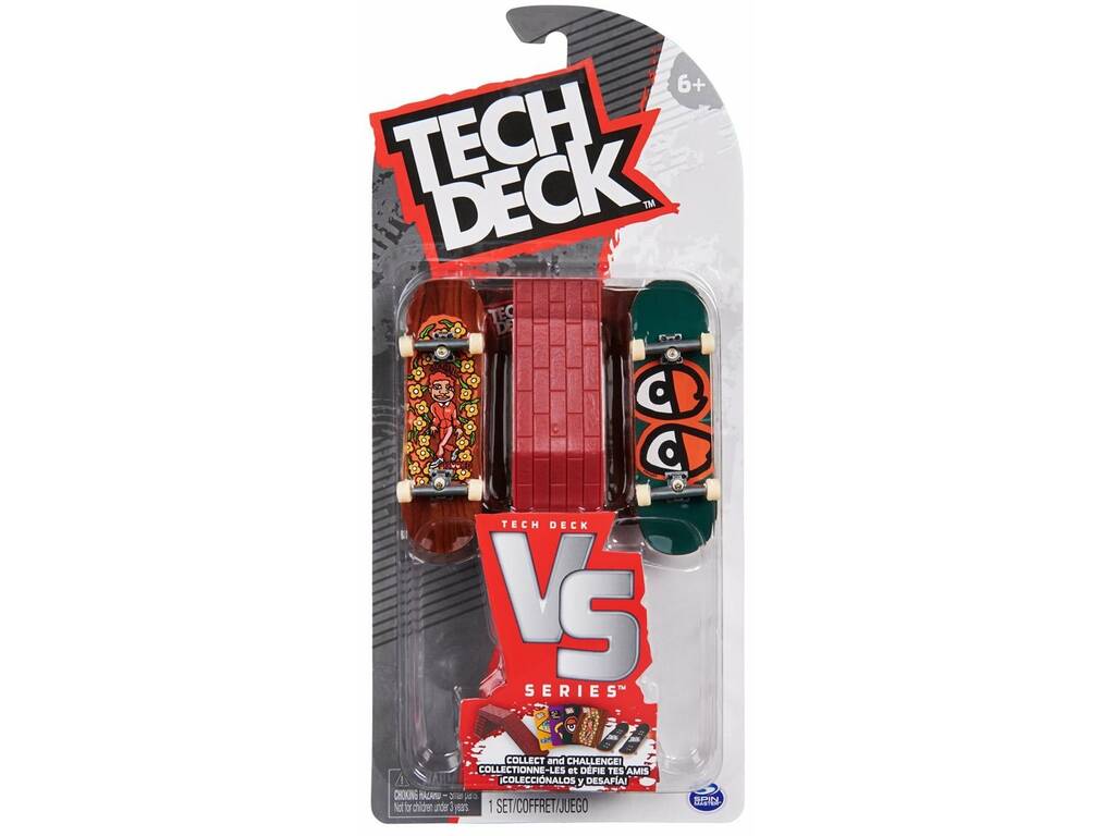 Tech Deck VS Series Pack 2 Patines Spin Master 6061574