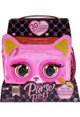 Purse Pets Bolso Interactivo Rosa Metálico Flashy Frenchie Spin Master 6065589