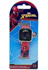 Reloj Led Spiderman Kids SPD4719
