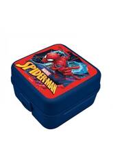 Spiderman Sanduícheira com Compartimentos de Kids Licensing 840418