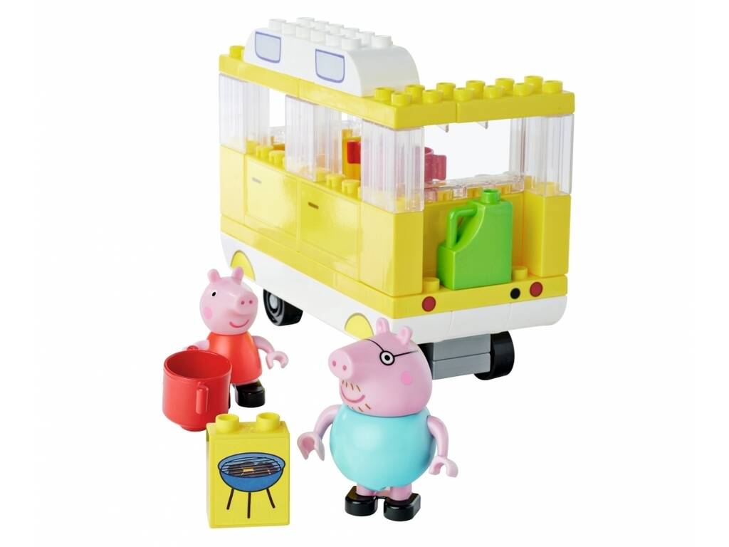 Peppa Pig Bloxx Pack Costruzione di roulotte Simba 800057169 - Juguetilandia