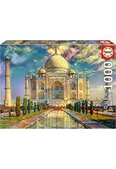 Puzzle 1000 Taj Mahal di Educa 19613