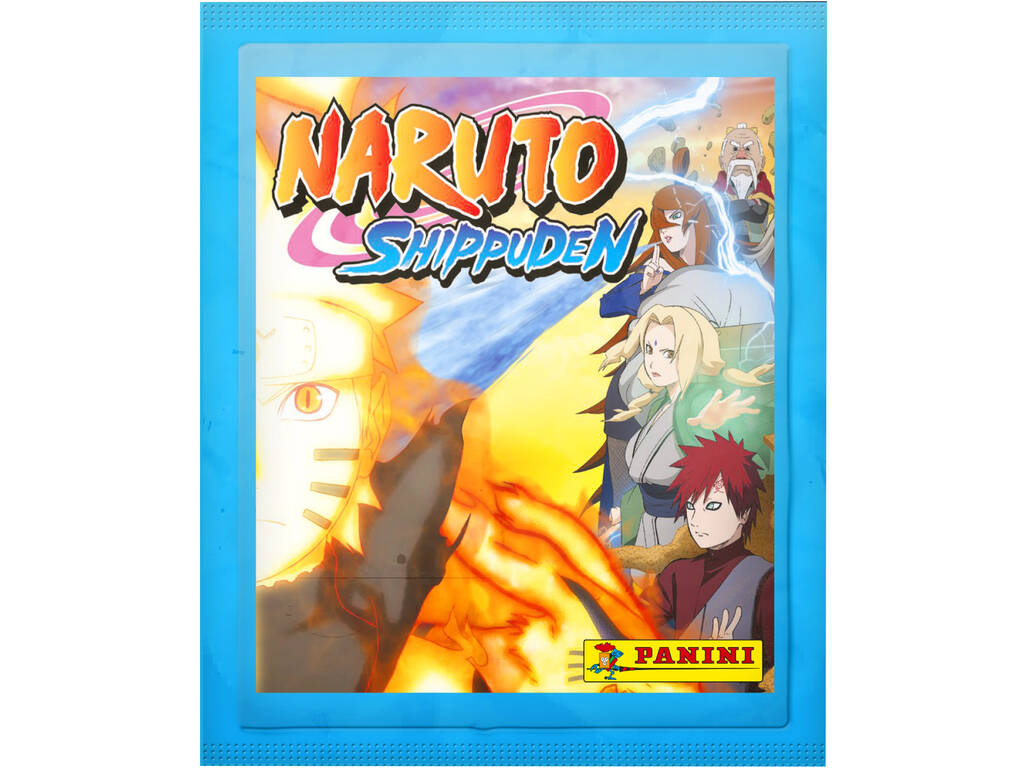 Naruto Shippuden Pack Promotion avec Album et 4 Enveloppes Panini
