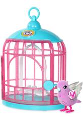 Little Live Pets Cage avec oiseau jacasseur Famosa LPB15000