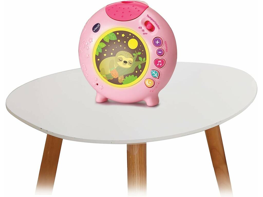 Tragbarer Projektor für Kinderbett Sleep With Me Pink Vtech 540357