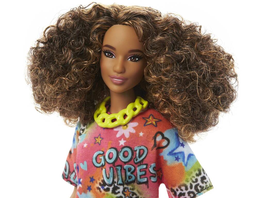 Barbie Fashionista con Pelo Rizado Mattel HJT00