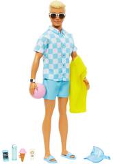 Barbie Pupazzo Ken Giornata in spiaggia Mattel HPL74