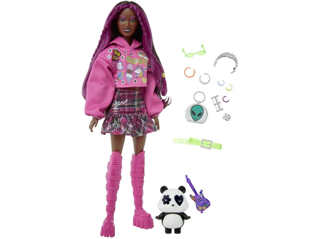 Barbie Extra Set Rose Mattel HKP93