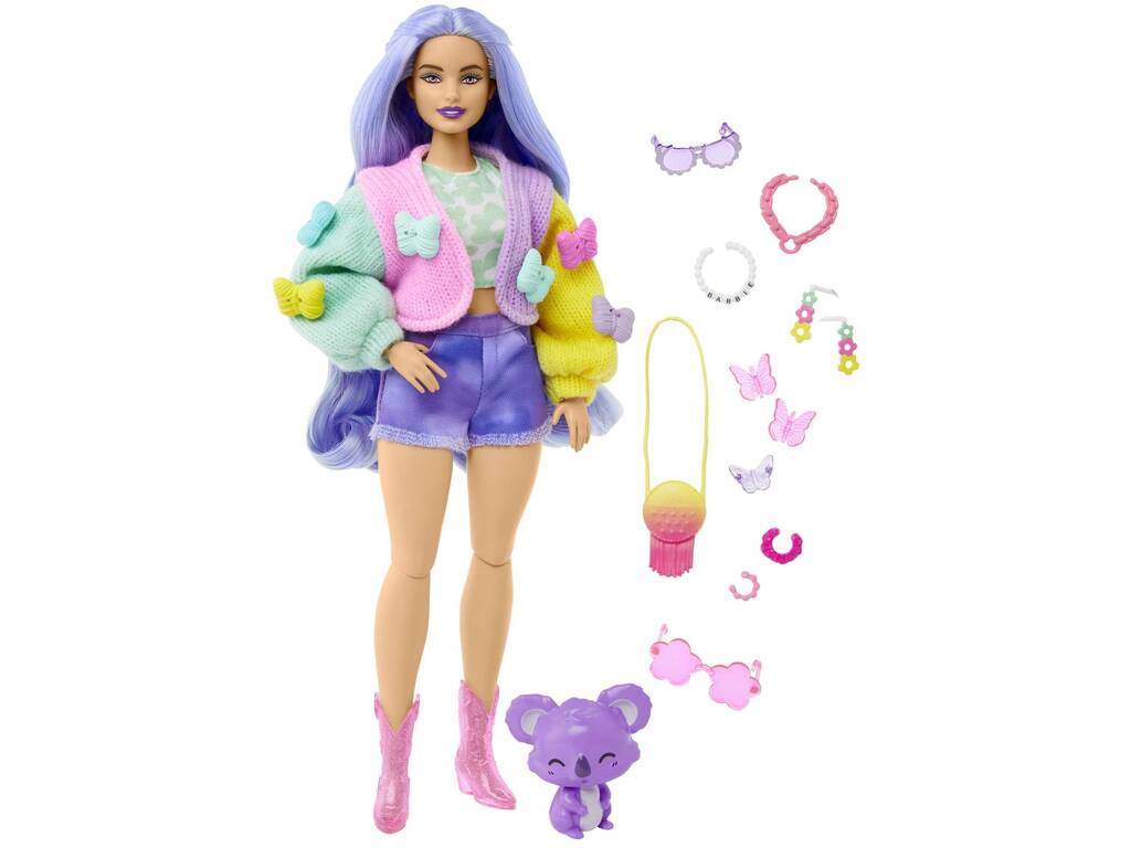 Barbie Extra Completo Rosa Mattel HKP95