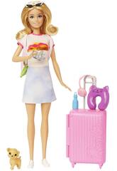 Barbie Vmonos de Viaje Mattel HJY18