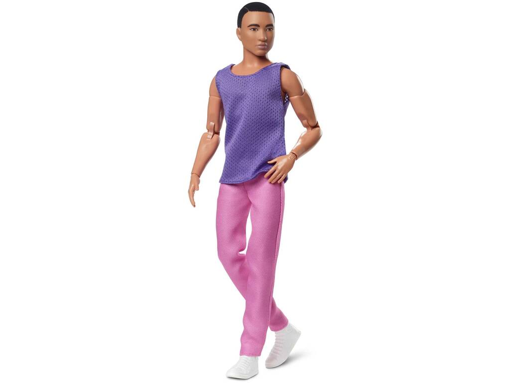 Barbie Signature Looks Pupazzo Ken Scuro Mattel HJW84
