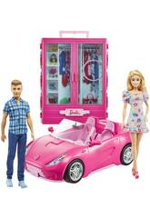 Barbie y Ken Armario y Coche Descapotable Mattel GVK05