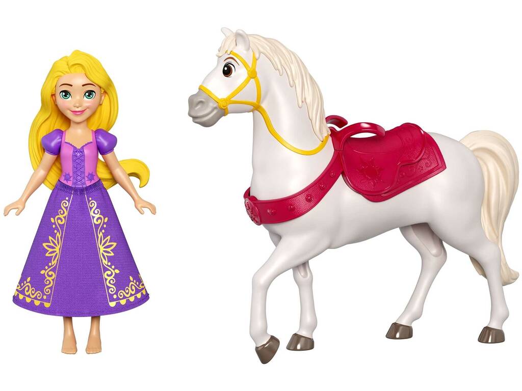 Disney-Prinzessinnen Minis Rapunzel und Maximus Mattel HLW84