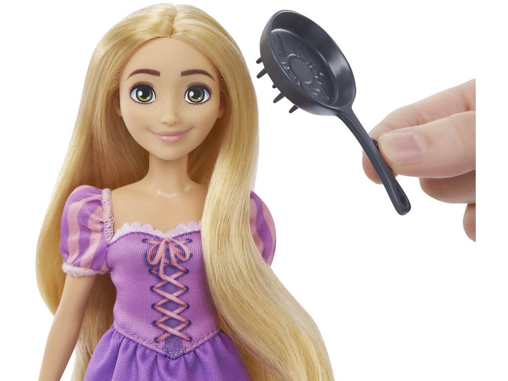 Princesas Disney Muñeca Rapunzel y Máximus Mattel HLW23