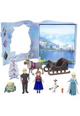 Frozen Minis Pack da 6 figure di fiabe classiche di Frozen Mattel HLX04