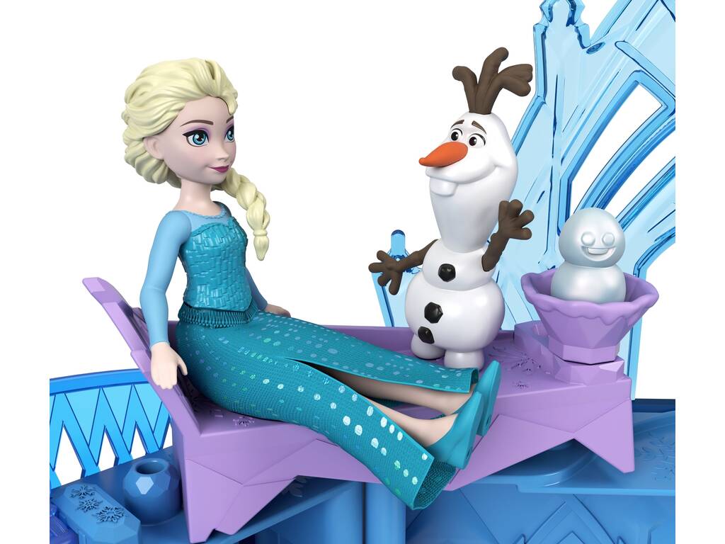 Frozen Minis Palácio de Gelo de Elsa Mattel HLX01