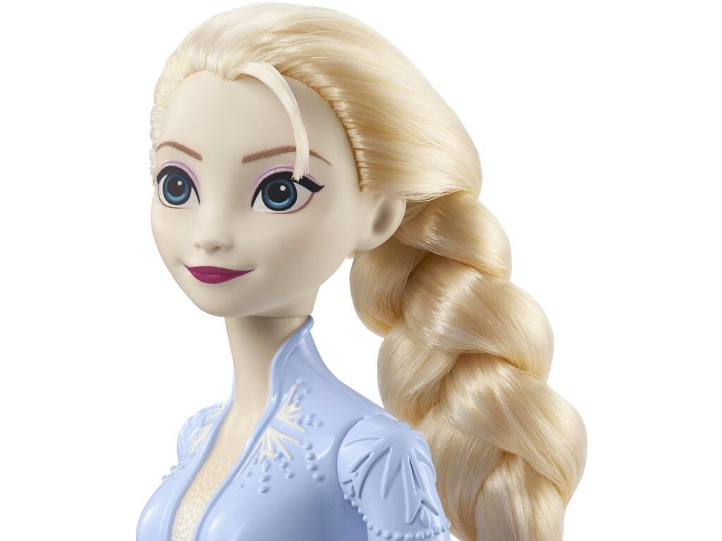 poupée gelée de voyage Mattel Elsa HLW48