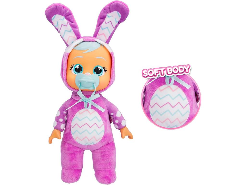 Cry Babies Tiny Cuddles Bunnies Puppe Lily IMC Toys 908581