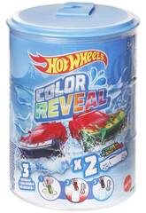 Hot Wheels Pack 2 Vehiculos Color Reveal Surprise Mattel HBN63 