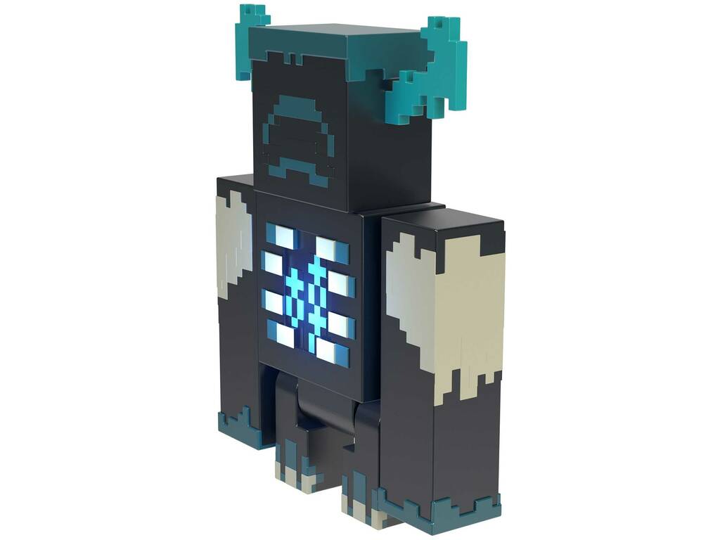 Minecraft Figura Warden con Luci e suoni Mattel HHK89