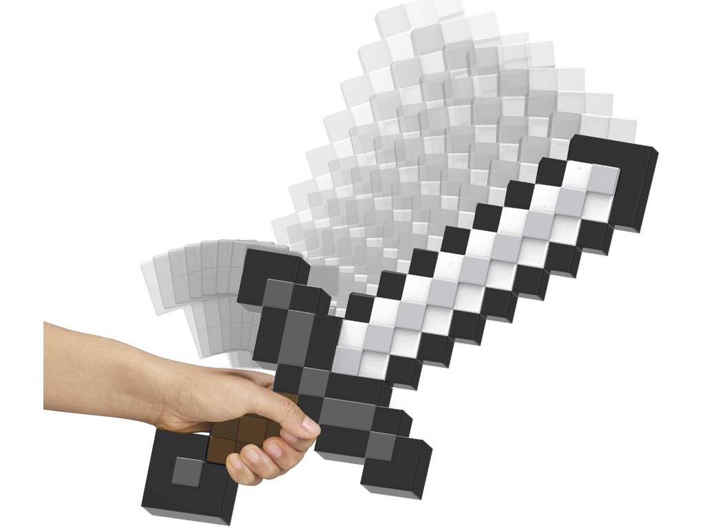 Minecraft Espada de Hierro Mattel HLP59