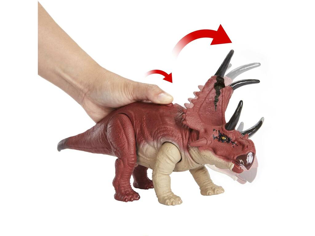 Jurassic World Ruggito selvaggio Diabloceratopo Mattel HLP16