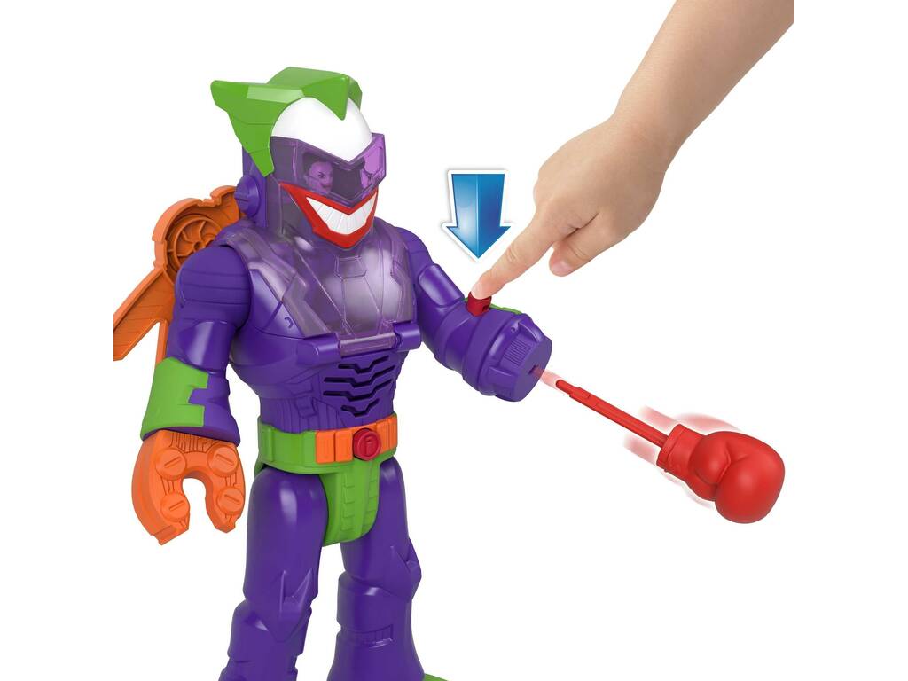 Imaginext DC Super Friends El Joker Insider y Laff Bot Mattel HKN47